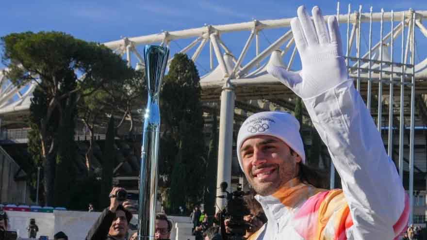 Torch relay for Milan Cortina Winter Olympics starts on 2-month countdown to opening ceremony