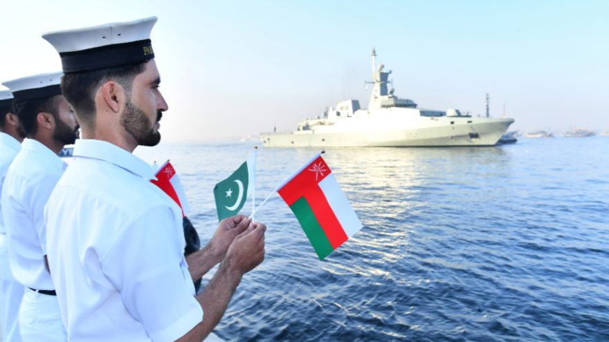 Omani warships join Pakistan Navy in 12th edition of Exercise THAMAR AL TAYYIB