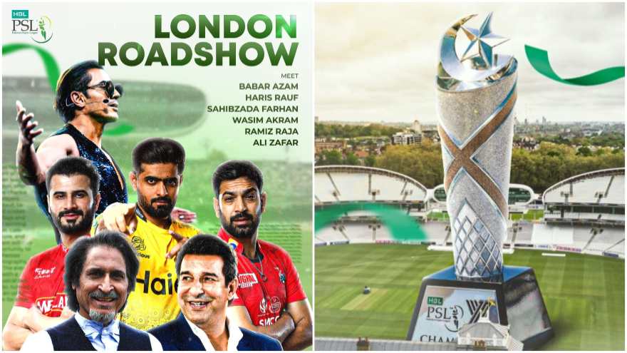 London gears up for PSL spectacle tomorrow with Babar Azam among leading stars