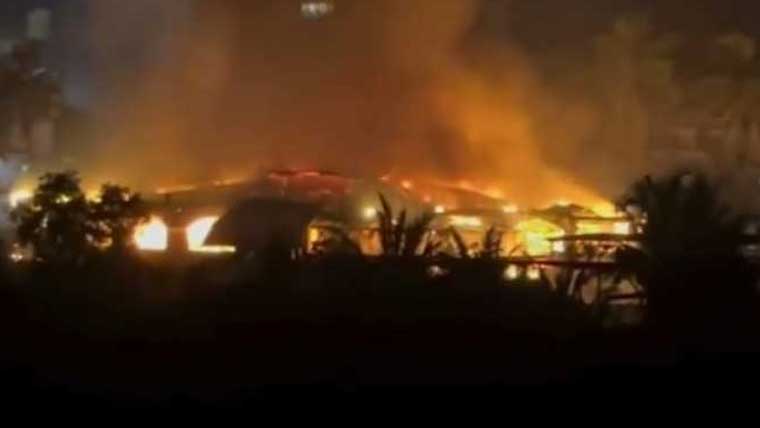 بھارت کے مشہور نائٹ کلب میں گیس سلنڈر کا دھماکہ، 23 افراد ہلاک