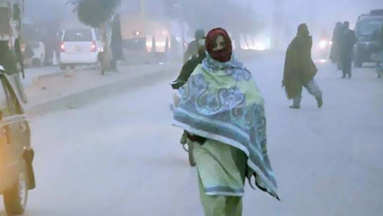 بلوچستان میں شدید سردی کی لہر، کوئٹہ میں درجہ حرارت صفر