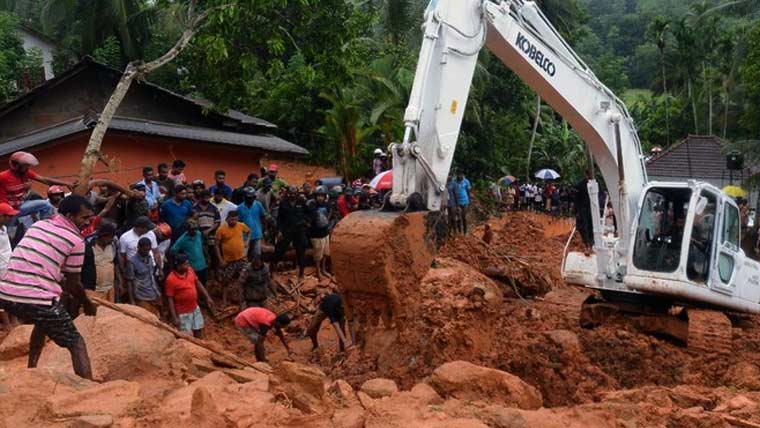 سری لنکا میں سیلاب اور لینڈ سلائیڈنگ سے ہلاکتیں 618 تک پہنچ گئیں