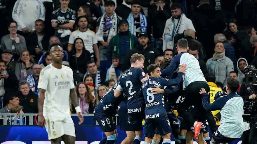 Real Madrid handed shock home loss as Celta Vigo spring surprise