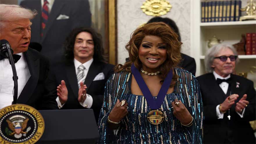 Kennedy Center Honours fete performers, but Trump takes spotlight