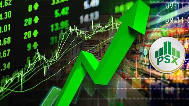 پاکستان سٹاک ایکسچینج میں تیزی، ٹریڈنگ کا گرین زون میں اختتام