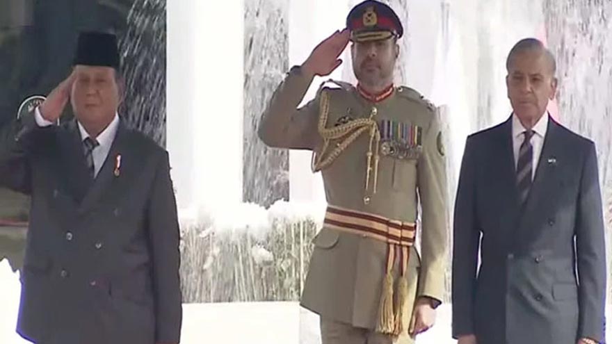 Indonesian President receives grand reception at PM House