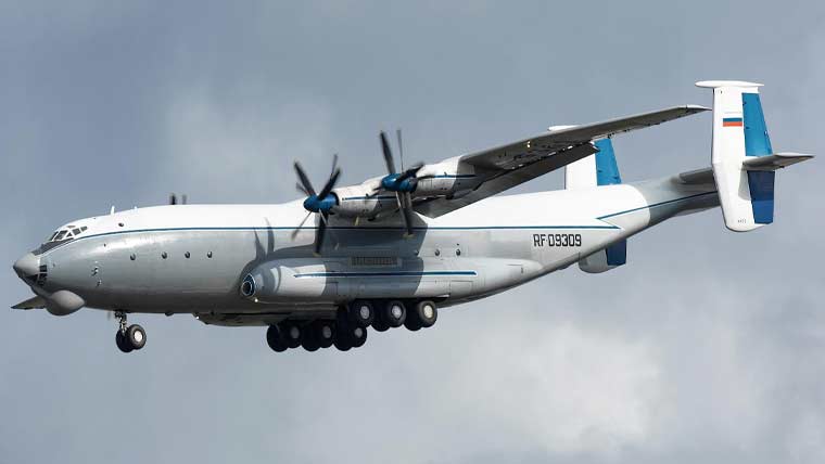 روسی فوج کا کارگو طیارہ آئیوانوو ریجن میں گرکر تباہ ہوگیا