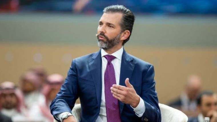 ٹرمپ کے بیٹے کا امریکی صدر کا یوکرین کی حمایت سے دستبردار ہونے کا عندیہ