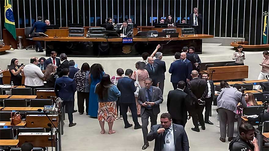 Ruckus in Brazil Congress over bid to reduce Bolsonaro jail term