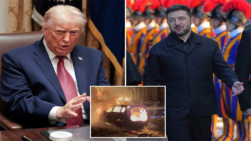 Ukraine should hold elections, Trump says