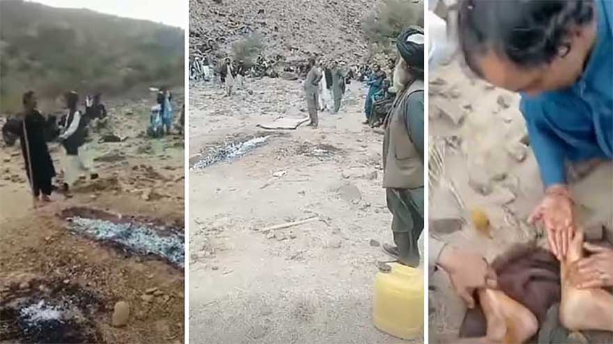 Theft suspects walk on burning coals to prove their innocence