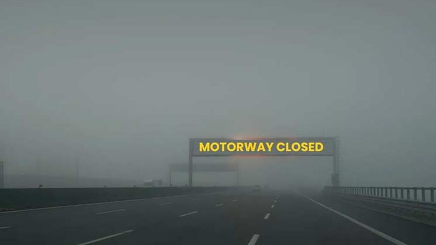 Motorway M-5 closed from Shershah to Zahir Pir amid dense fog