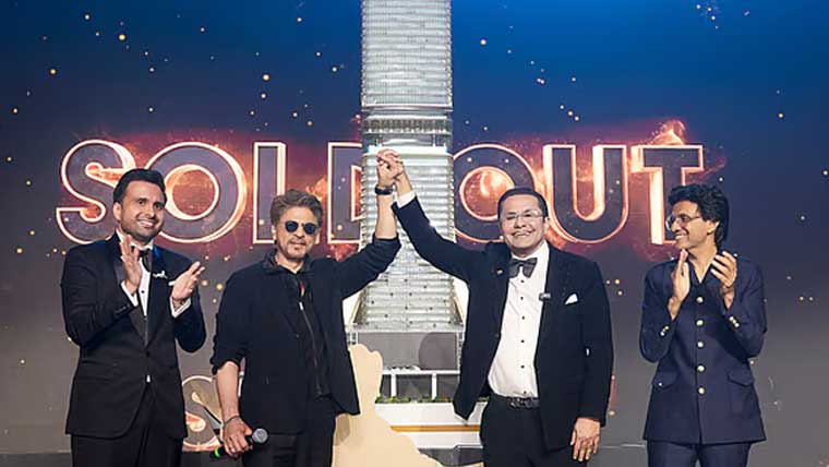 دبئی: شاہ رُخ خان کے نام پر بننے والا ٹاور پہلے ہی دن فروخت ہوگیا