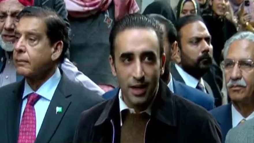 Bilawal calls rival party 'political devil', warns over military attacks and terror threats