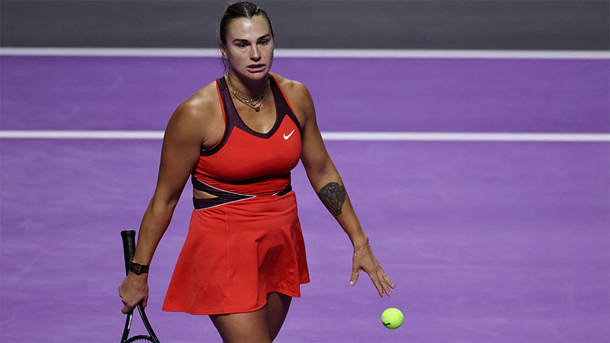 Sabalenka says transgender women in WTA events 'not fair'