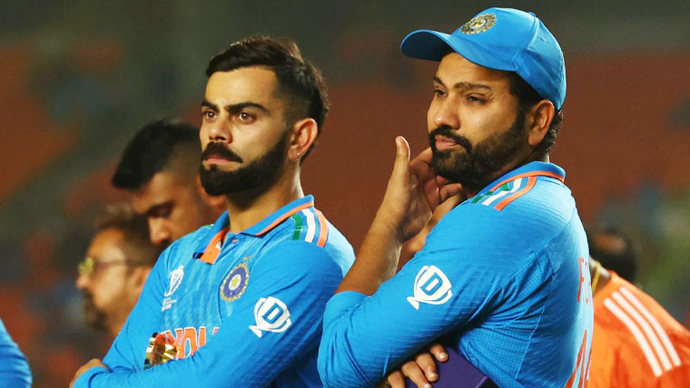 روہت شرما اور کوہلی کی سینٹرل کنٹریکٹ میں تنزلی کا امکان