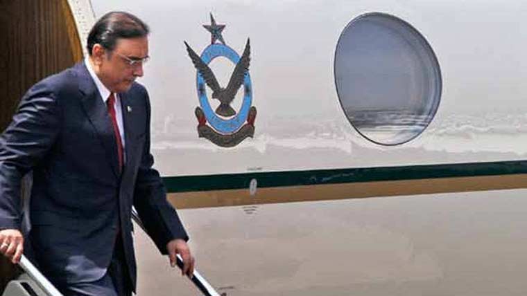 صدرمملکت آصف علی زرداری آج لاہور پہنچیں گے