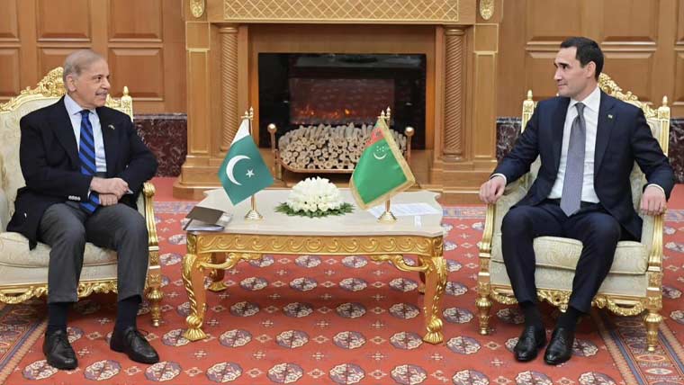 وزیراعظم کی ترکمان صدر کو تجارت کیلئے پاکستانی بندرگاہیں استعمال کرنے کی پیشکش