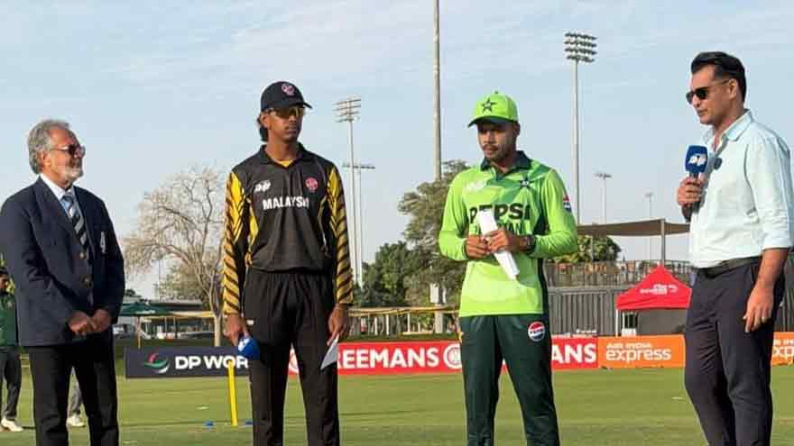 Pakistan set 346 runs target for Malaysia in U19 Asia Cup opener