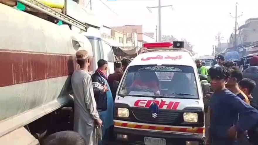 12-year-old boy killed after water tanker hits him in Karachi's Korangi
