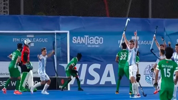 پرو ہاکی لیگ: پاکستان کو دوسرے میچ میں بھی شکست