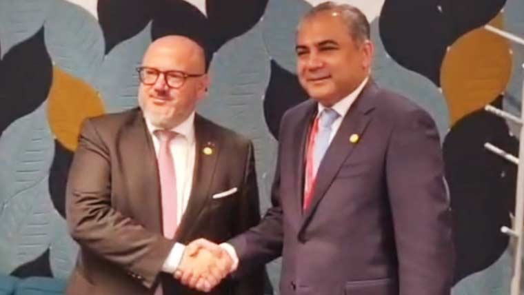 محسن نقوی کی برسلز میں بیلجیئم کے وزیر داخلہ سے ملاقات، اہم امور پر گفتگو