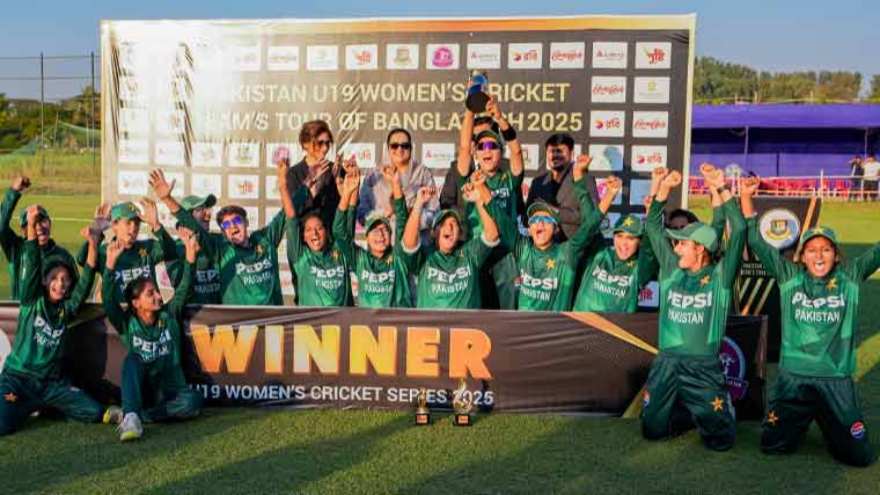 Pakistan U19 Women clinch T20 series in Dhaka with decisive 6-wicket win