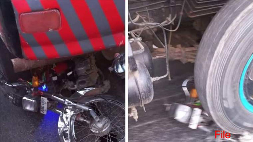 Two children die as trailer hits motorcycle in Bahawalpur