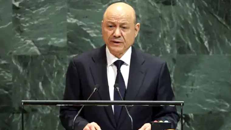 مشرقی یمن کے استحکام کیلئے سعودی کوششیں قابل تعریف ہیں: سربراہ یمنی صدارتی کونسل