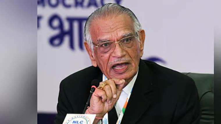 بھارت کے سابق وزیر داخلہ شیو راج پٹیل چل بسے