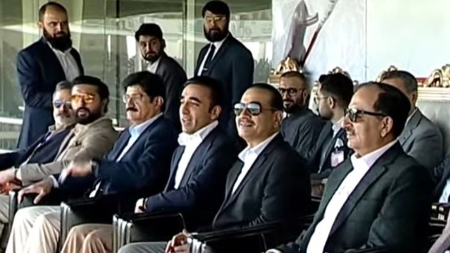 Field Marshal Asim Munir, Bilawal Bhutto celebrate Army's triumph at 35th National Games