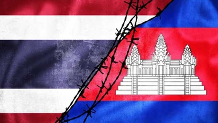 سرحدی تنازع: کمبوڈیا کا تھائی لینڈ سے ہر قسم کی آمد و رفت بند کرنے کا اعلان