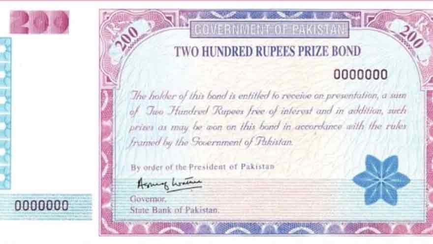 Rs200 prize bond draw winners announced