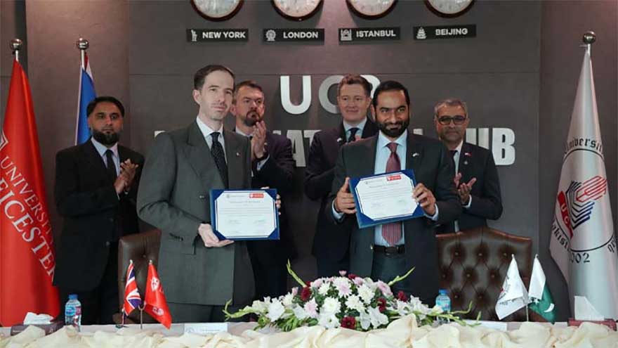 University of Central Punjab, University of Leicester launch academic partnership