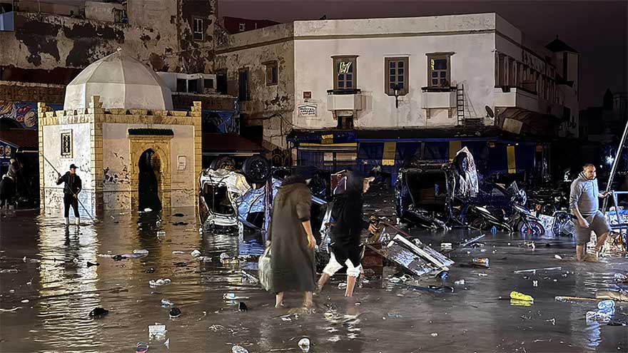 Flash flood kills dozens in Morocco town