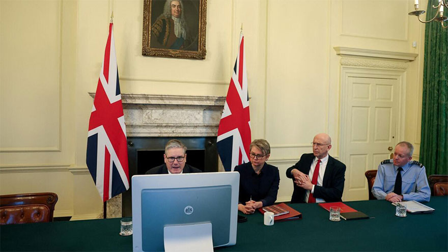 UK defence chief says 'whole nation' must meet global threats