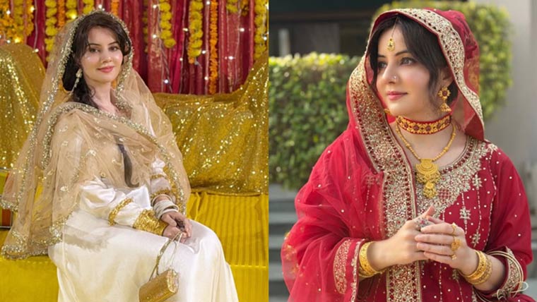 رابی پیرزادہ کی زندگی کے نیا سفر کا آغاز، نکاح کی تصاویر سوشل میڈیا پر وائرل