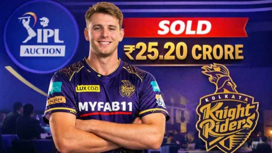 Cameron Green becomes IPL's most expensive overseas player