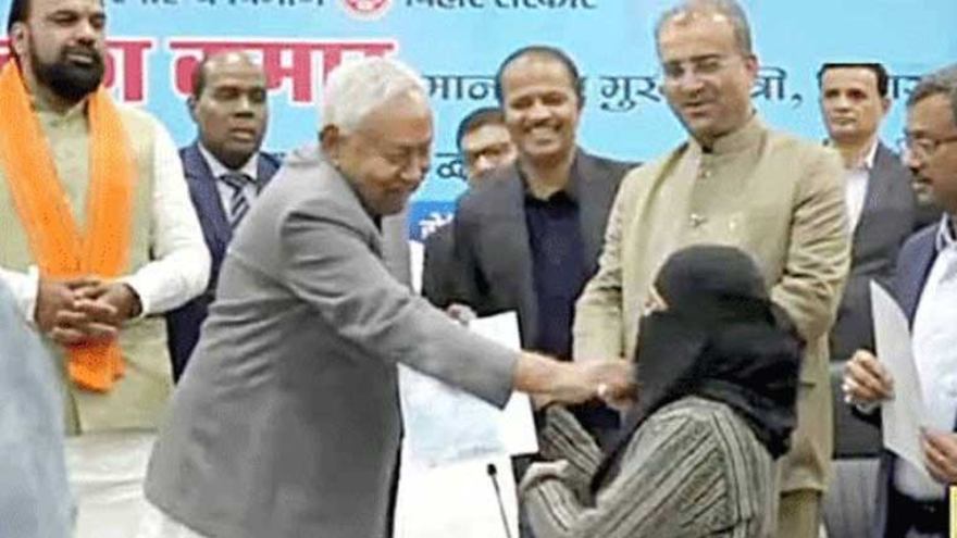 'Assault on dignity': Amnesty reacts to hijab removal incident involving Bihar chief minister