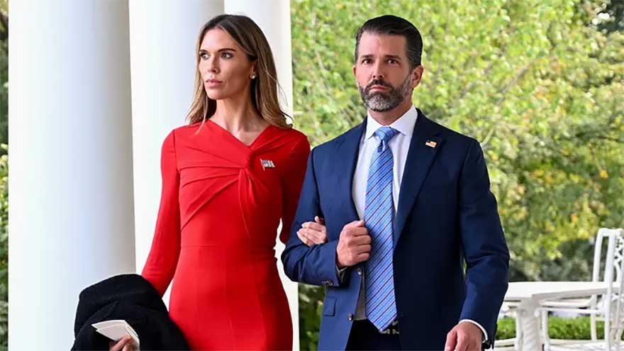 Donald Trump Jr announces engagement to Bettina Anderson