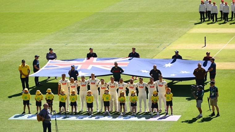 ایڈیلیڈ ٹیسٹ: میچ سے قبل سڈنی واقعے کے متاثرین کی یاد میں تقریب