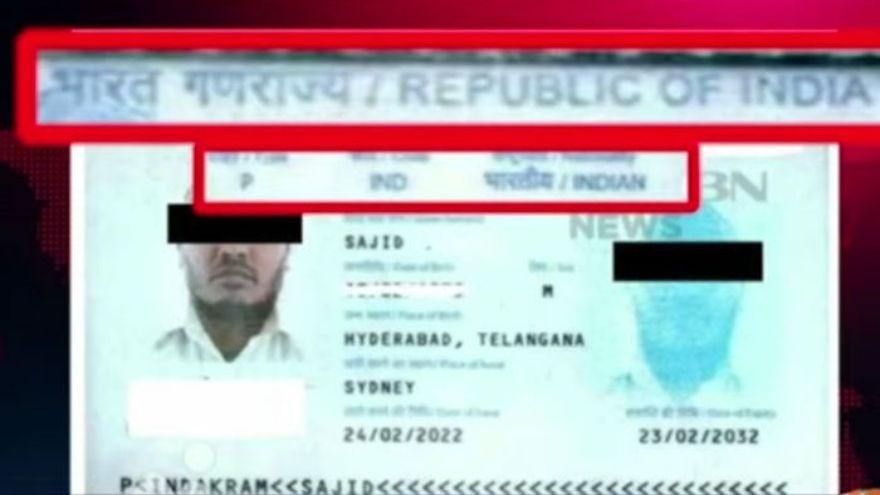 Sydney shooter Sajid Akram's Indian passport revealed
