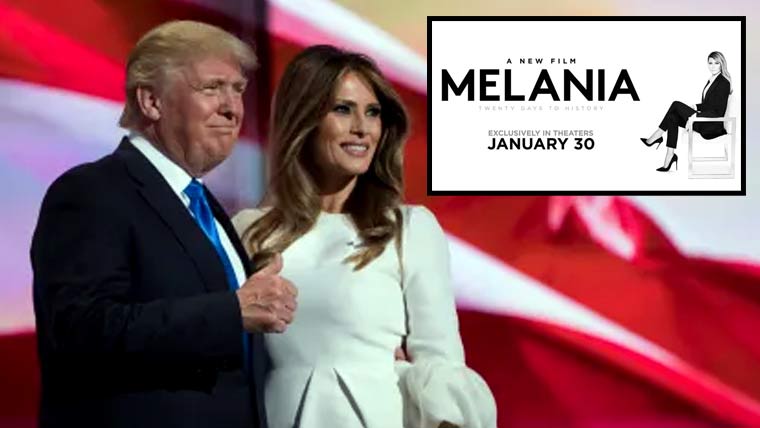 ٹرمپ کی اہلیہ کی زندگی پر بننے والی دستاویزی فلم ’میلانیا‘ کا ٹریلر جاری