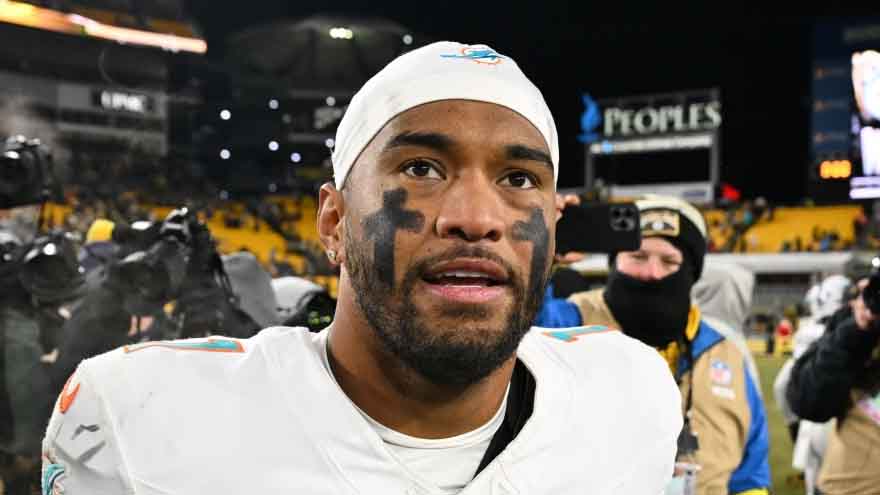 Dolphins are benching Tua Tagovailoa for rookie Quinn Ewers against the Bengals