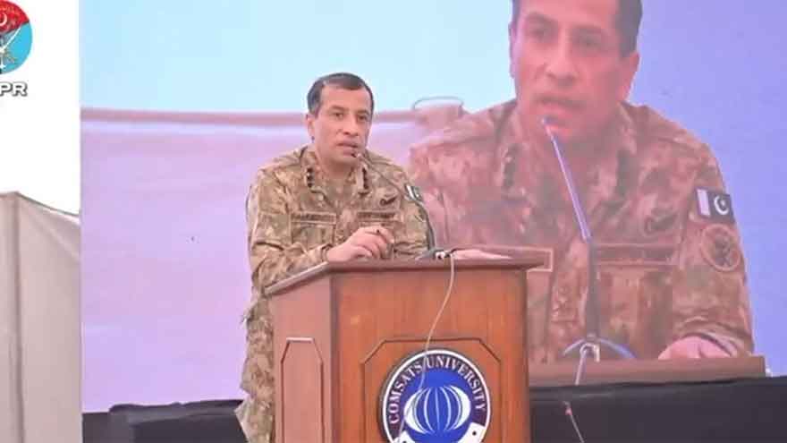 DG ISPR engages Comsats students on misinformation and national security