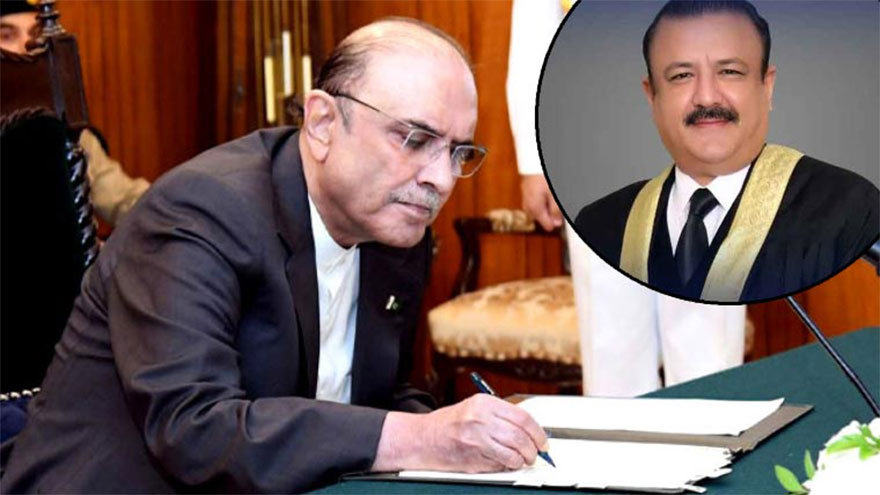 President approves de-notification of Justice Tariq Jahangiri