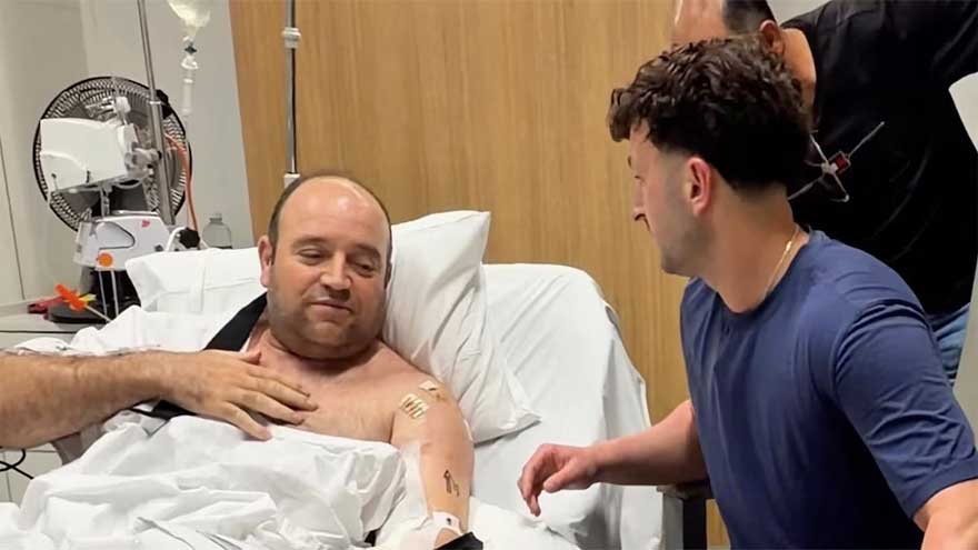 Australia's 'Bondi Hero' handed $1.65 mln collected from fundraising