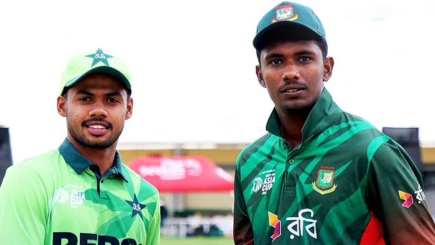 Pakistan skittle Bangladesh for 121 in rain-curtailed U19 Asia Cup semi-final