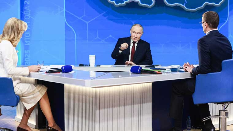 جنگ یا امن کا فیصلہ کیف کے ہاتھ میں، محاذ پر سٹریٹجک برتری روس کے پاس ہے، پیوٹن