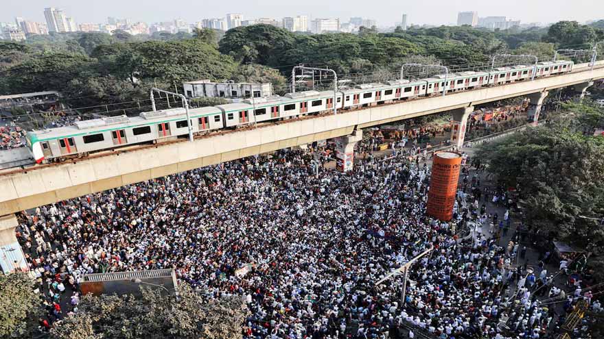 Bangladesh government urges calm in wake of youth leader's killing, as election looms